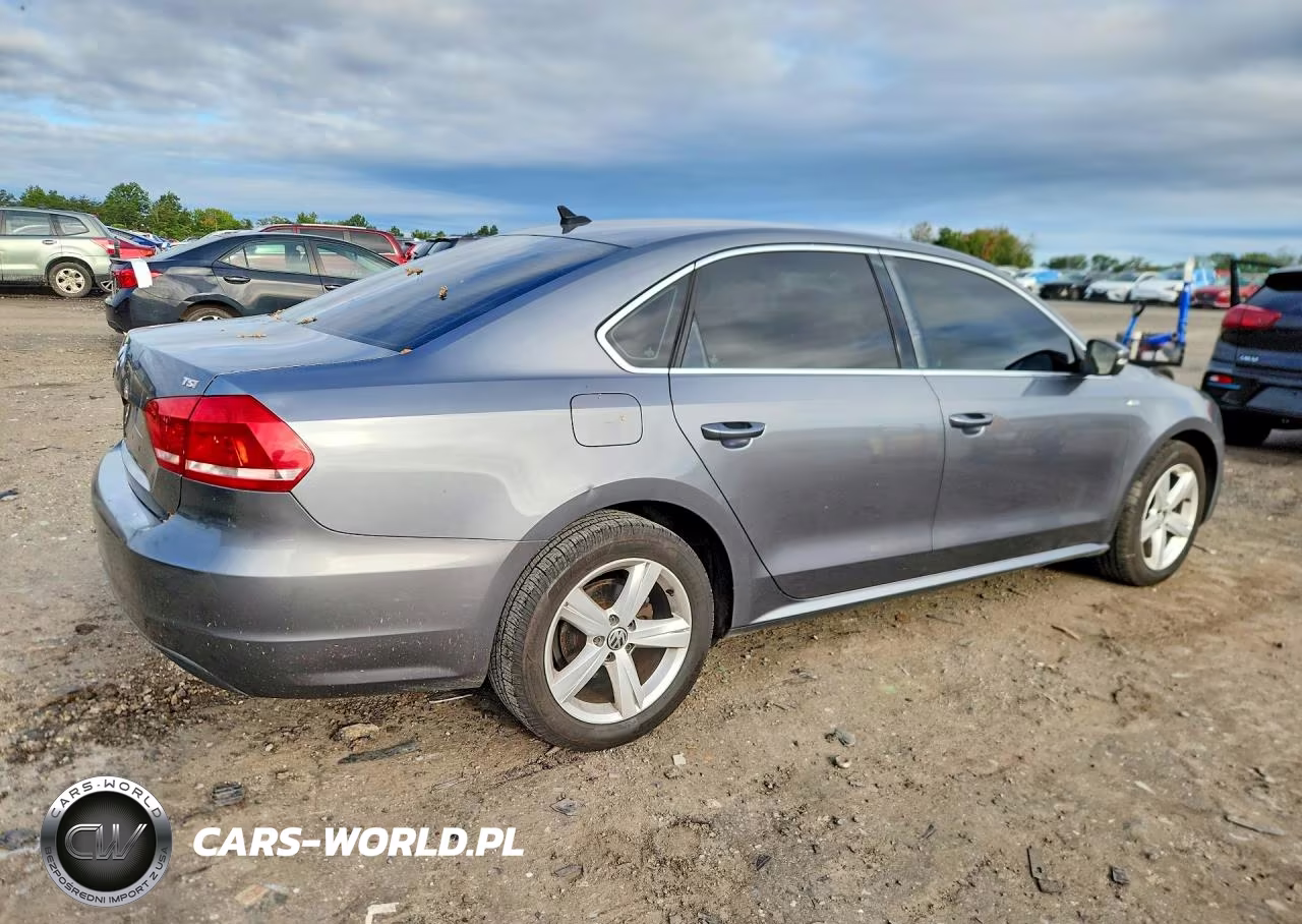 2014 Volkswagen Passat S VIN:1VWAT7A30EC043785 - 3