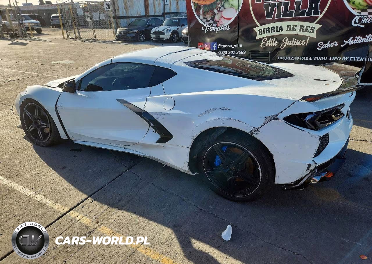 2021 Chevrolet Corvette Stingray Rwd 1Lt VIN:1G1YA2D45M5122749 - 2