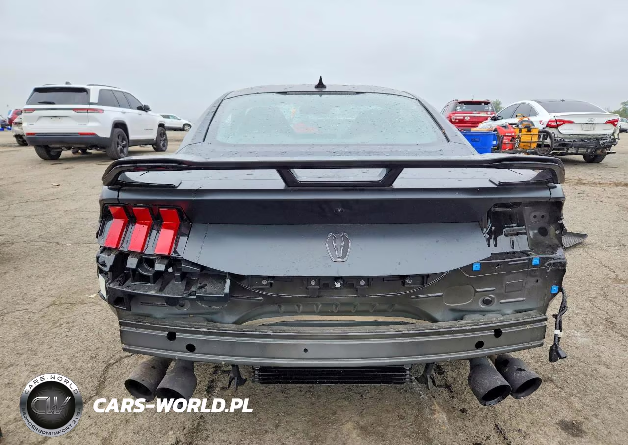 2025 Ford Mustang Dark Horse VIN:1FA6P8R0XS5504235 - 6