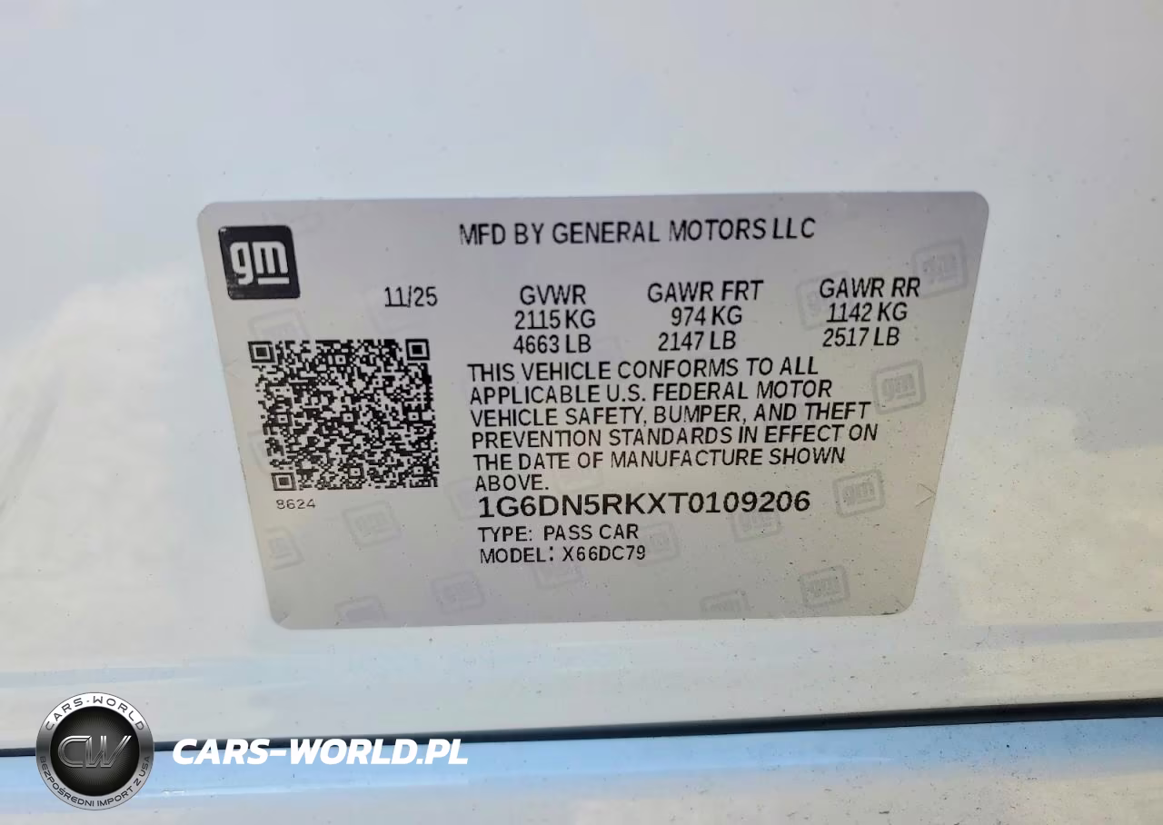 2026 Cadillac Ct5 Premium Luxury VIN:1G6DN5RKXT0109206 - 12
