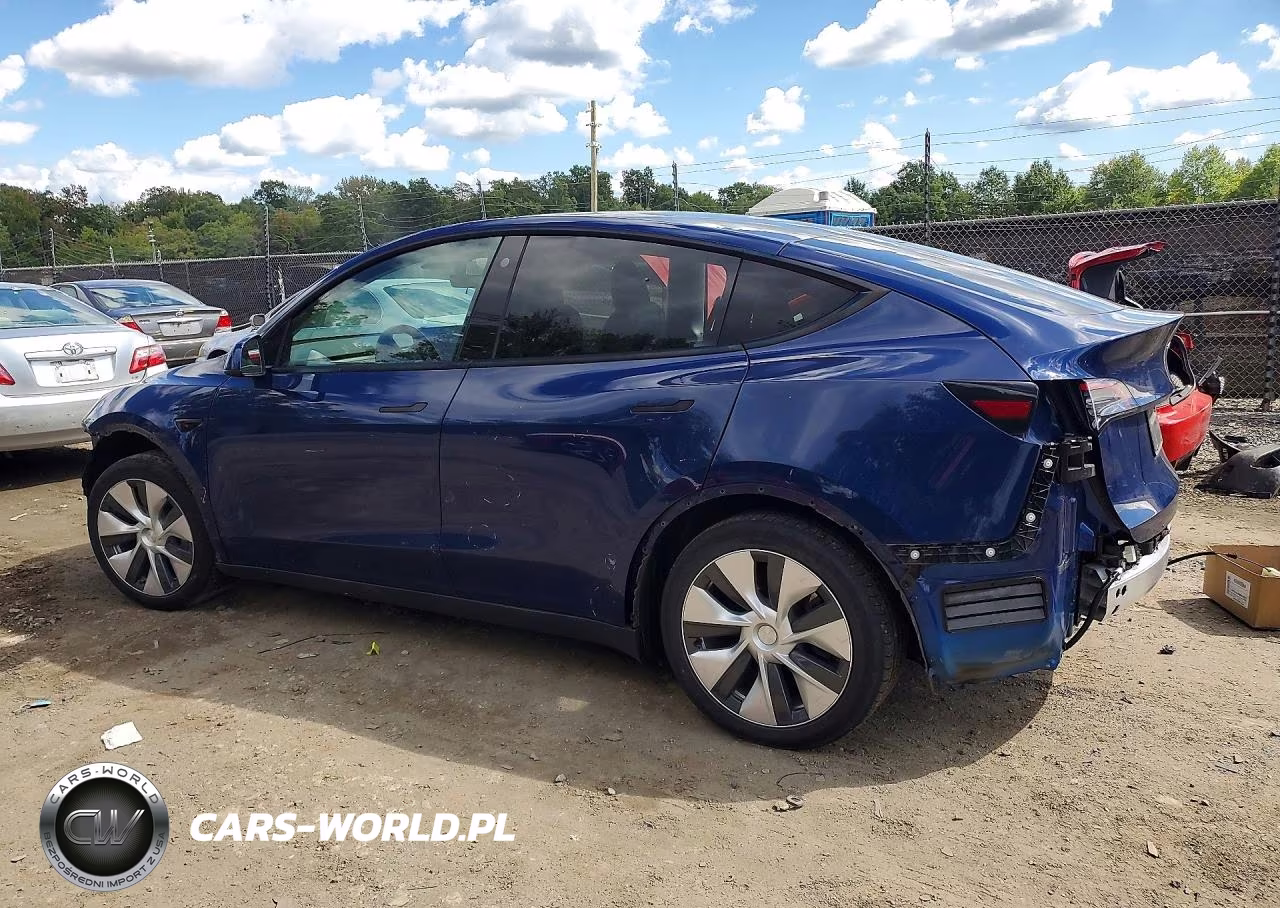 2021 Tesla Model Y VIN:5YJYGDEE0MF146187 - 2
