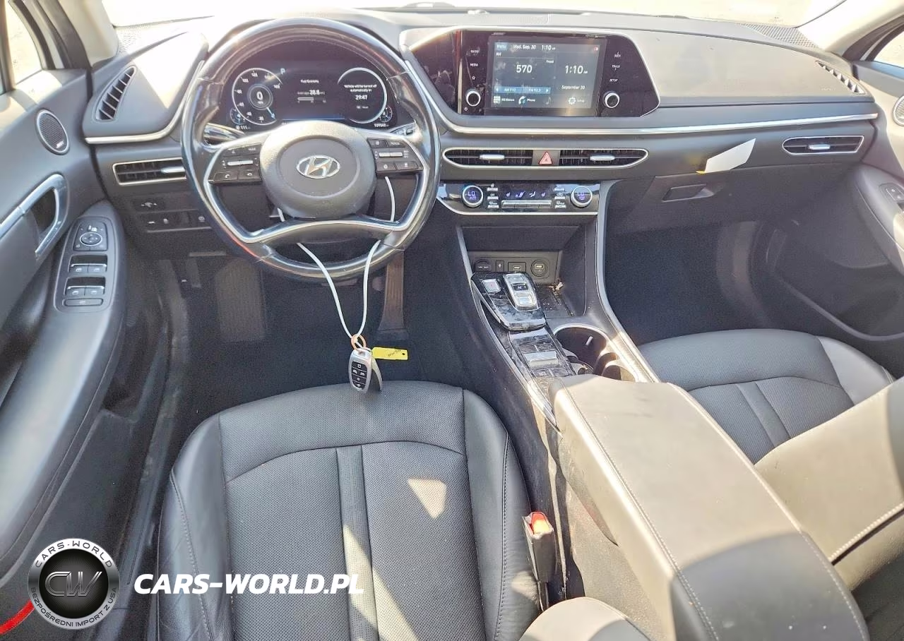 2020 Hyundai Sonata Sel VIN:5NPEF4JA3LH002853 - 8