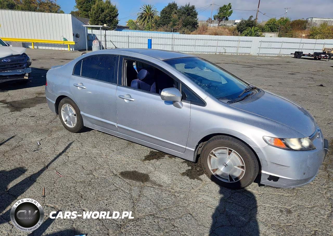 2008 Honda Civic Hybrid VIN:JHMFA36218S015719 - 4