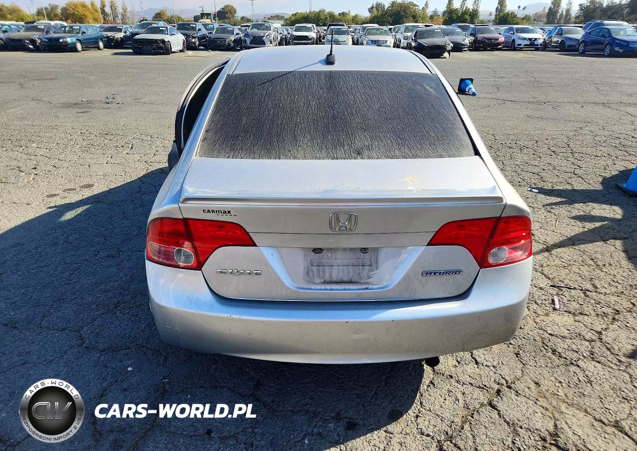 2008 Honda Civic Hybrid VIN:JHMFA36218S015719 - 6