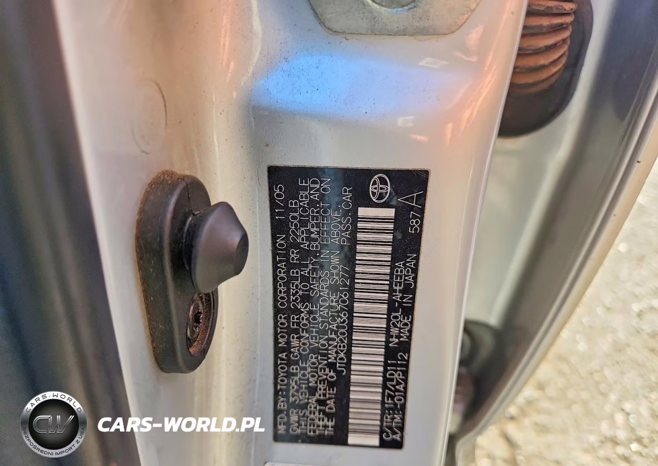2006 Toyota Prius Base VIN:JTDKB20U367061277 - 13