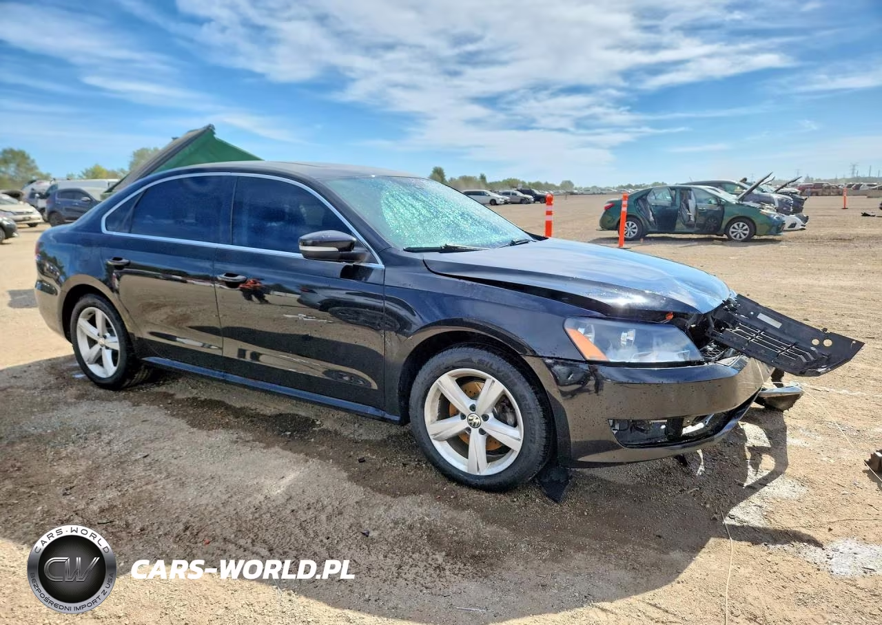 2013 Volkswagen Passat 2.5L Se VIN:1VWBH7A30DC081425 - 4