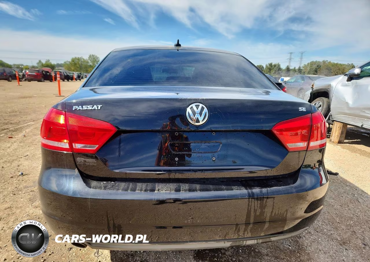 2013 Volkswagen Passat 2.5L Se VIN:1VWBH7A30DC081425 - 6
