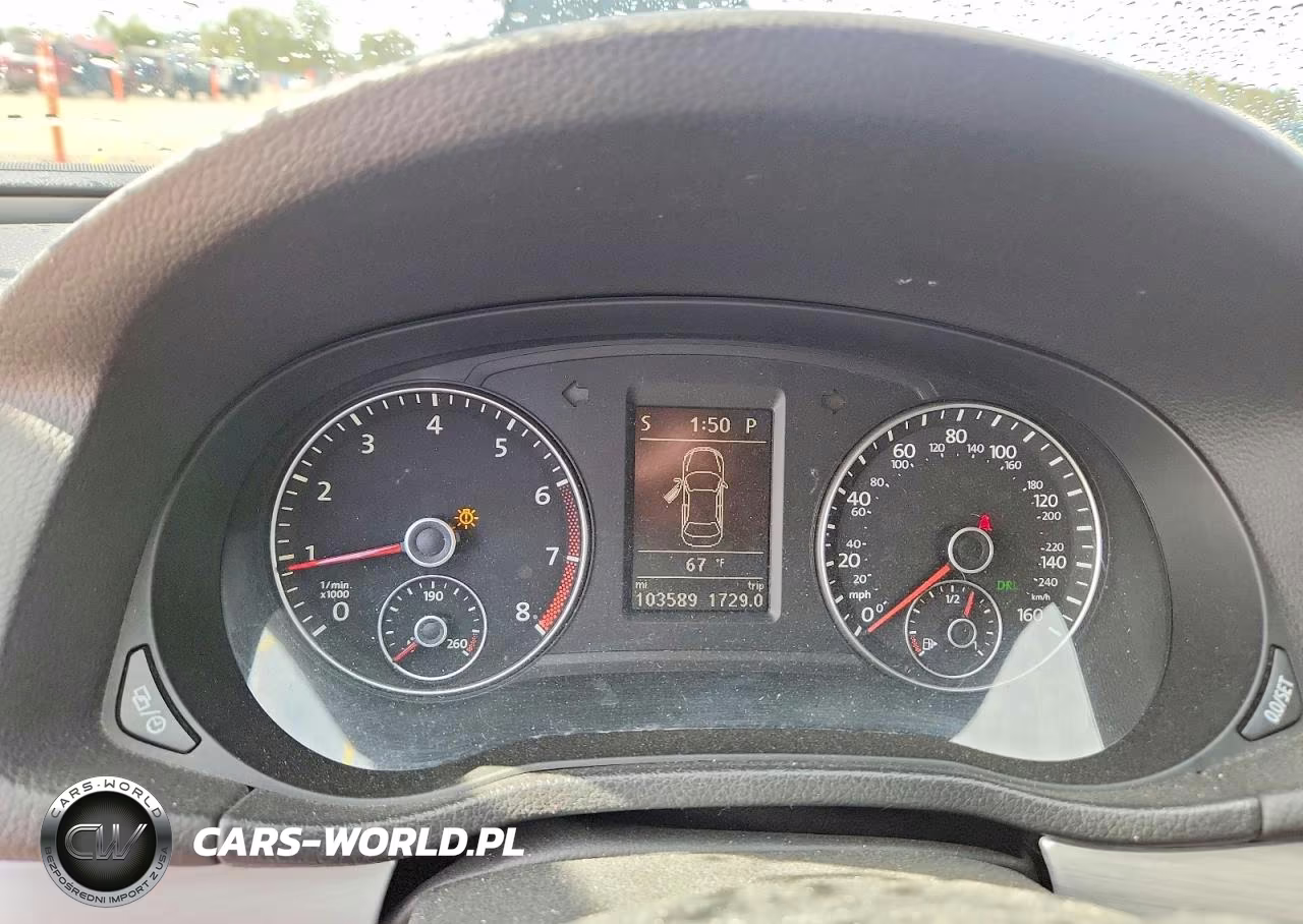 2013 Volkswagen Passat 2.5L Se VIN:1VWBH7A30DC081425 - 9