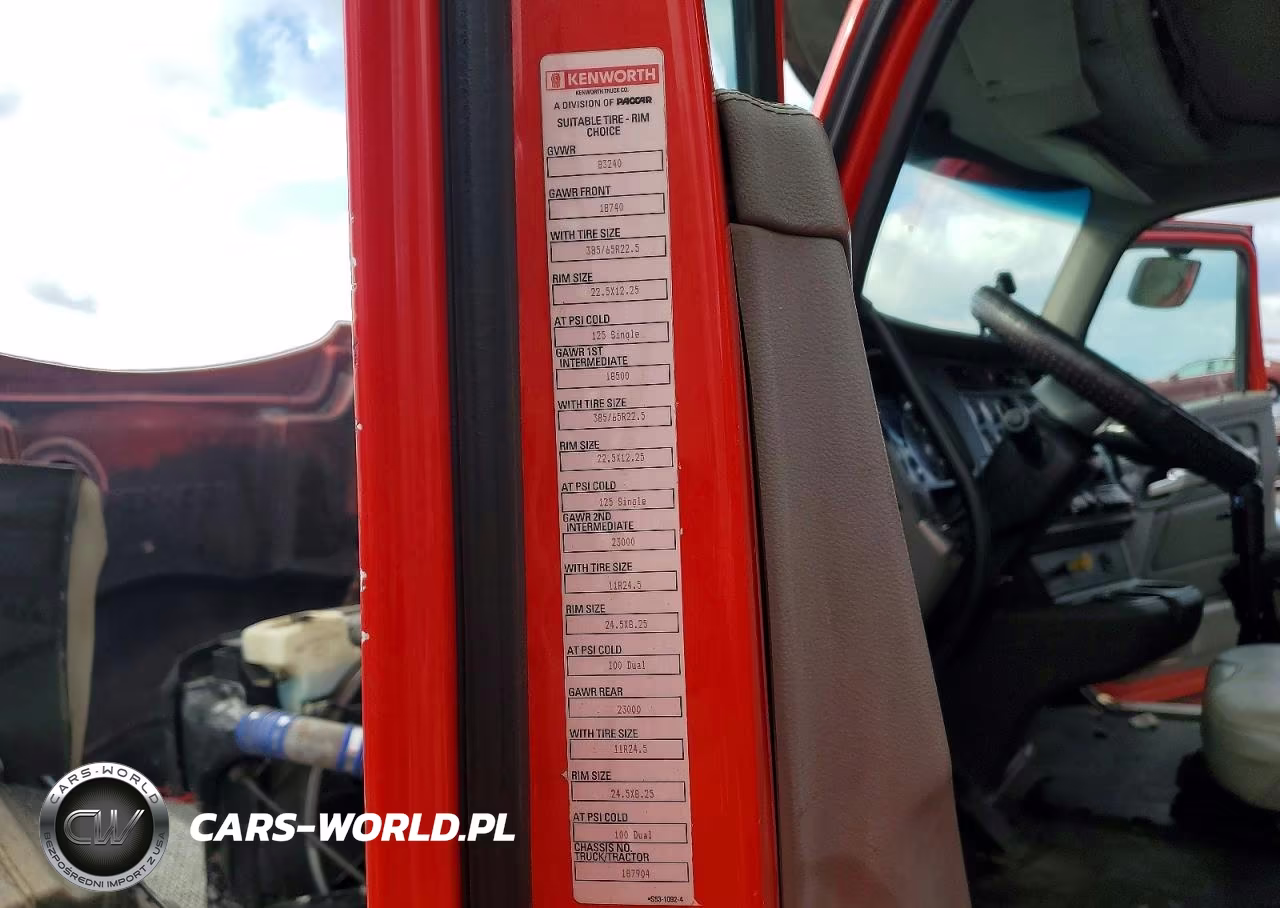 2018 Kenworth T880 Dump Truck VIN:1NKZX4TX4JJ187904 - 12