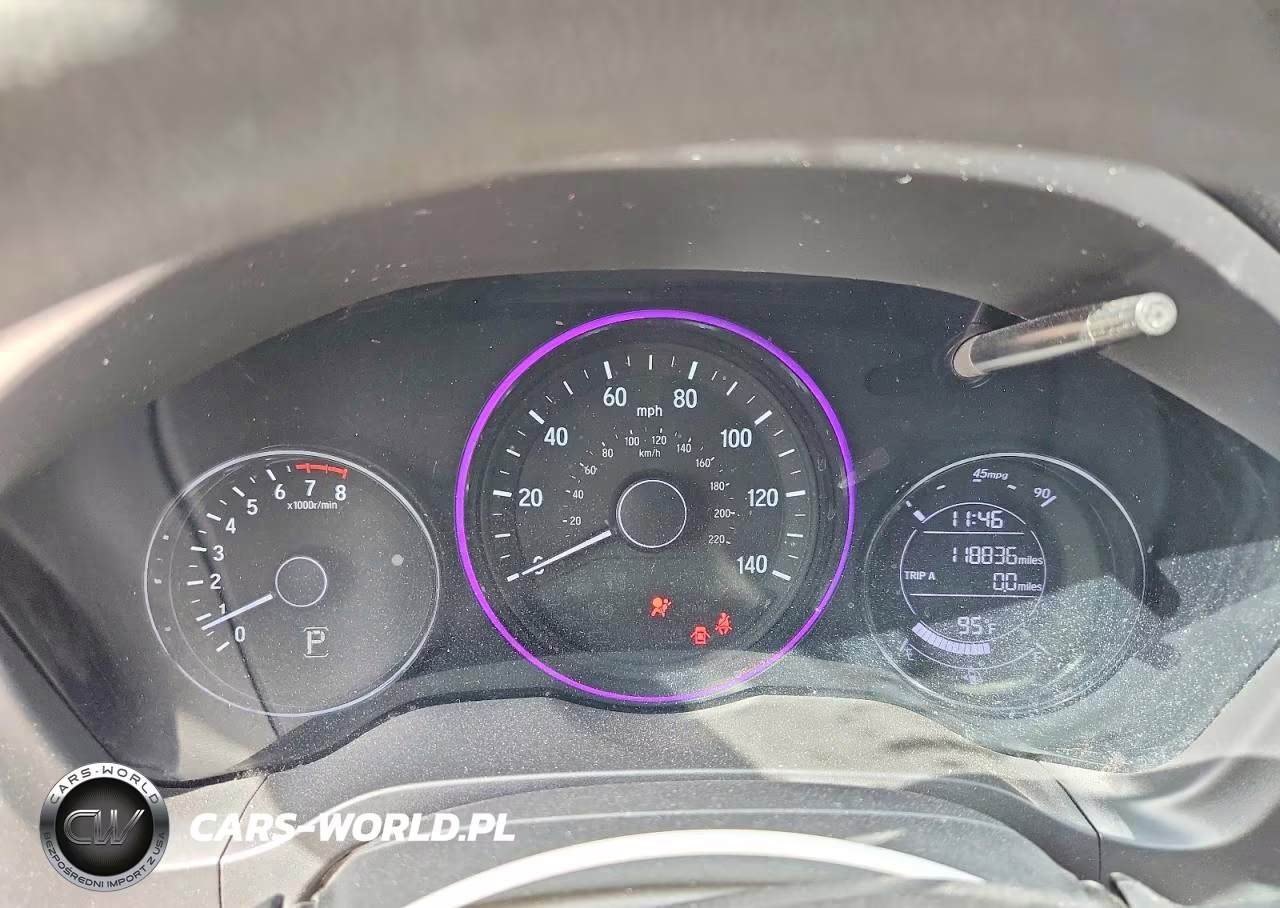 2018 Honda Hr-V Lx VIN:3CZRU5H37JM711629 - 9