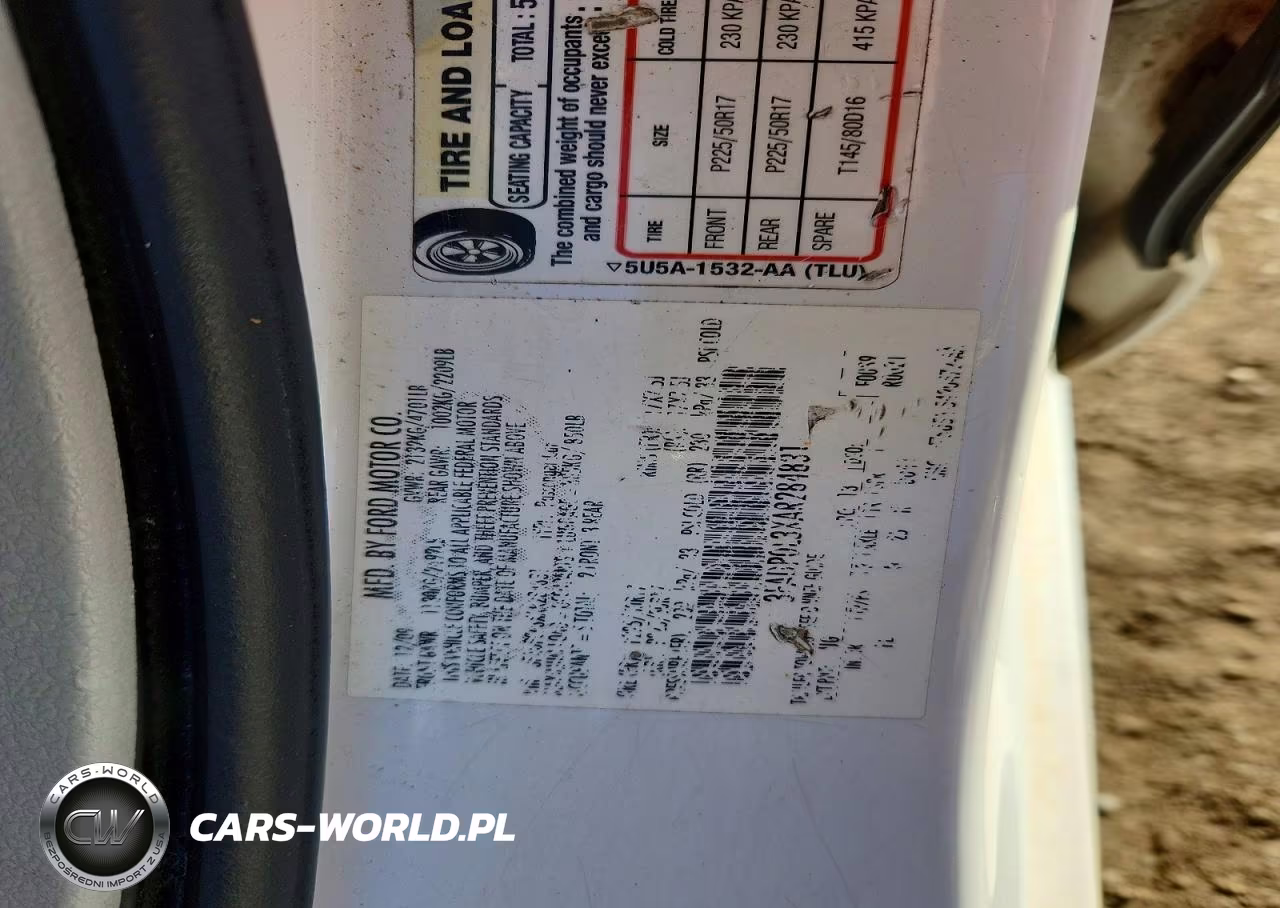 2010 Ford Fusion Hybrid VIN:3FADP0L3XAR284831 - 12