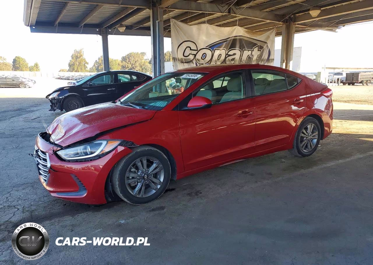 2017 Hyundai Elantra Se VIN:5NPD84LF3HH014409 - 1