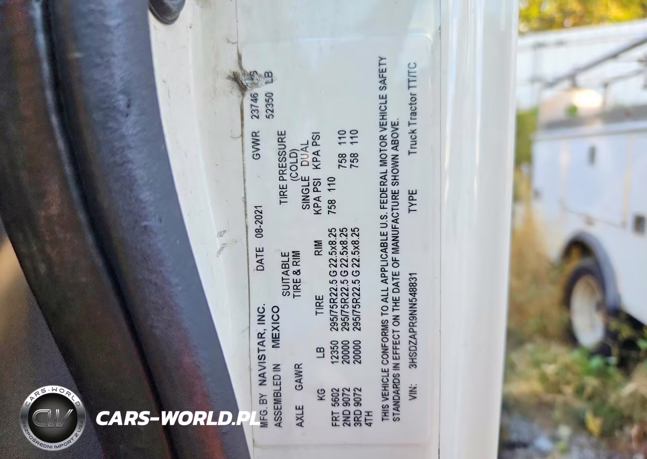 2022 International Lt625 Semi Truck VIN:3HSDZAPR9NN548831 - 12