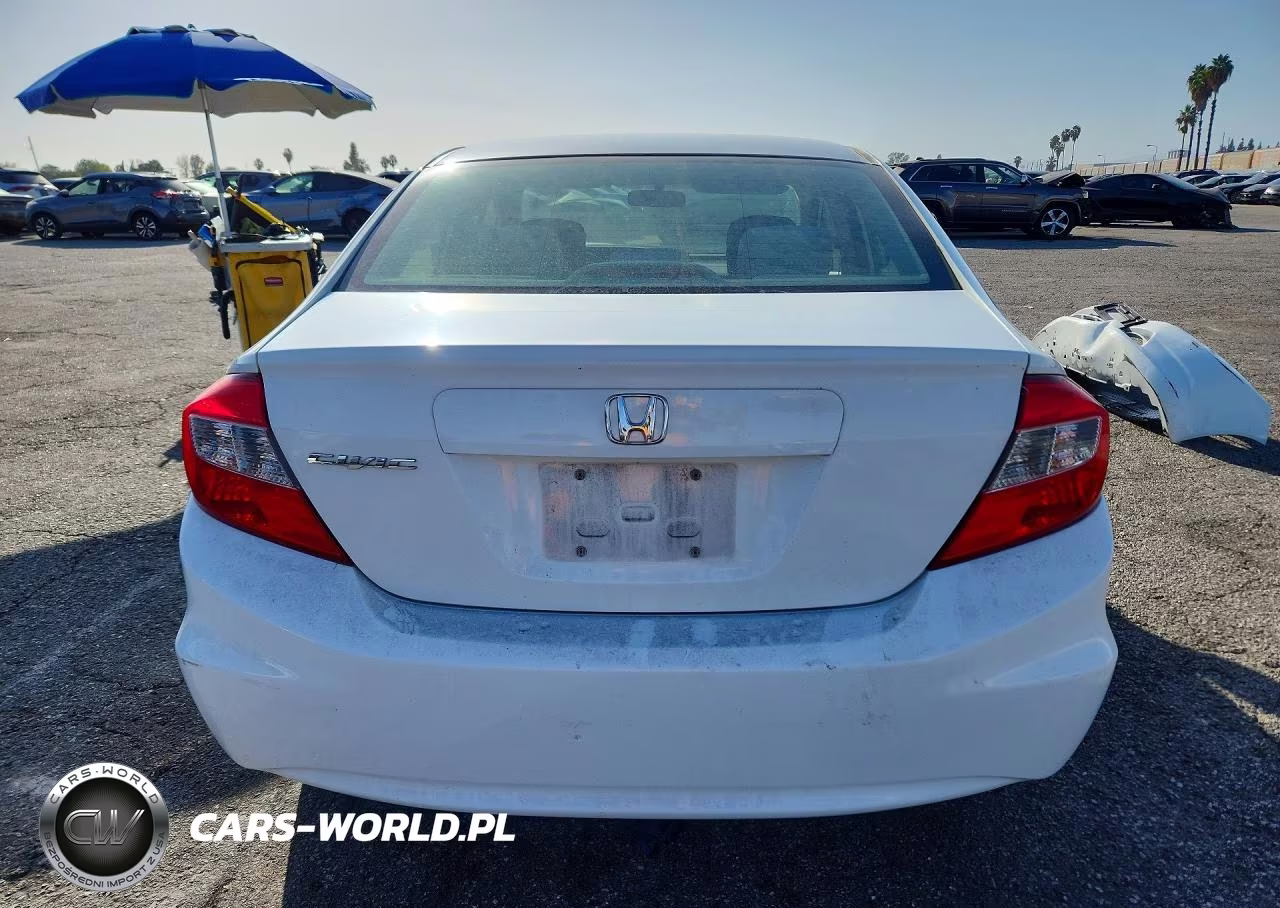 2012 Honda Civic Lx VIN:JHMFB2F51CS002219 - 6