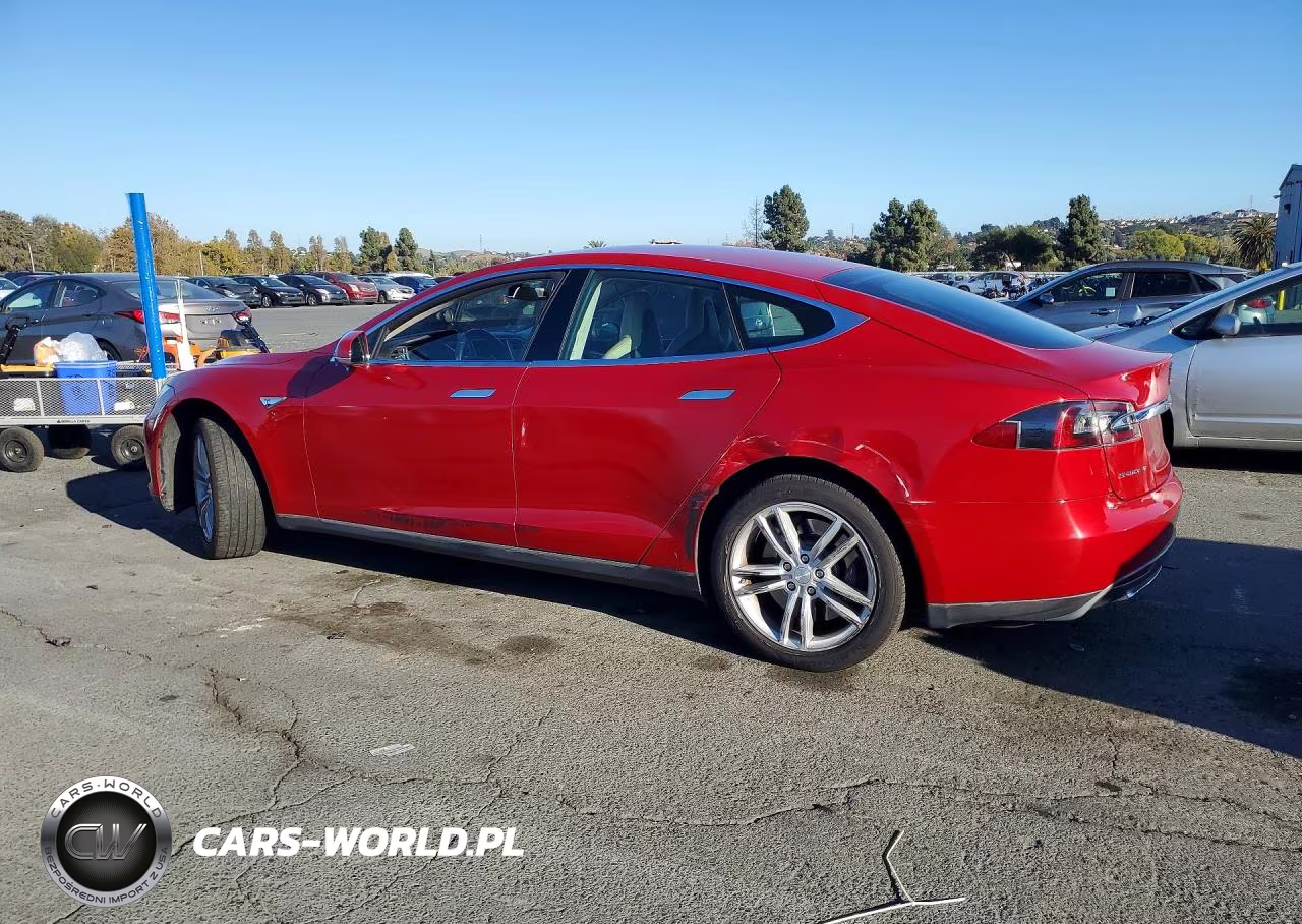 2014 Tesla Model S VIN:5YJSA1H17EFP30571 - 2