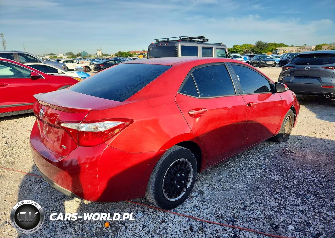 2017 Toyota Corolla Se VIN:5YFBURHE8HP599362 - 3