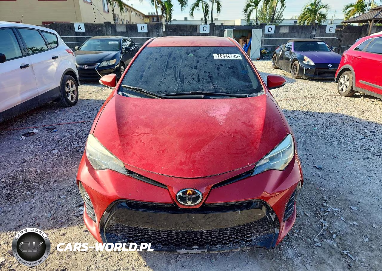 2017 Toyota Corolla Se VIN:5YFBURHE8HP599362 - 5