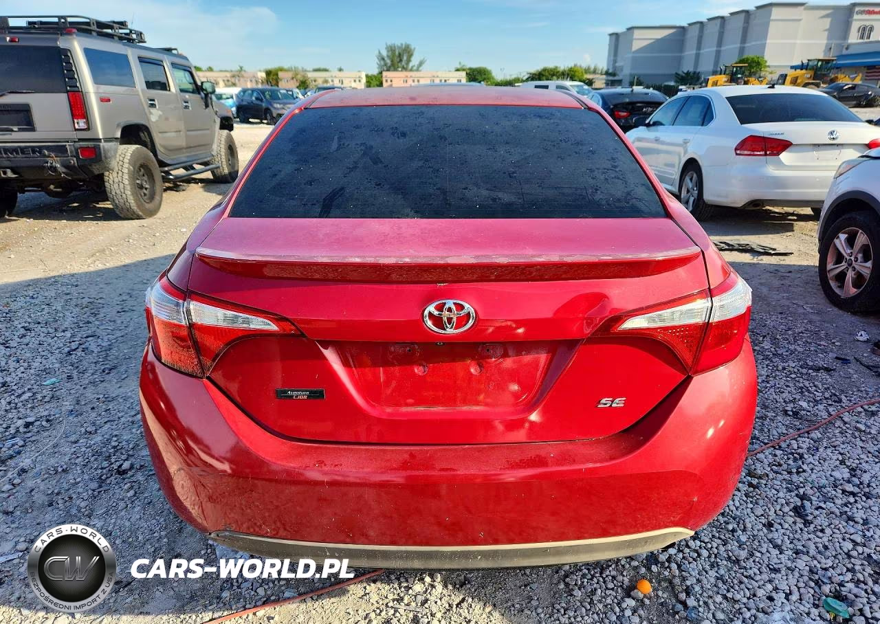 2017 Toyota Corolla Se VIN:5YFBURHE8HP599362 - 6