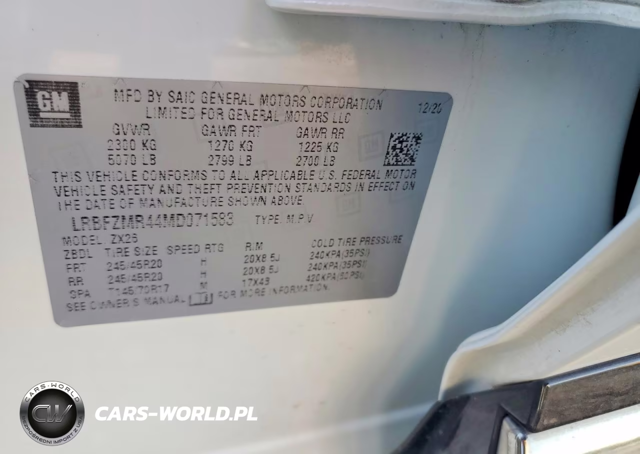 2021 Buick Envision Preferred VIN:LRBFZMR44MD071583 - 13