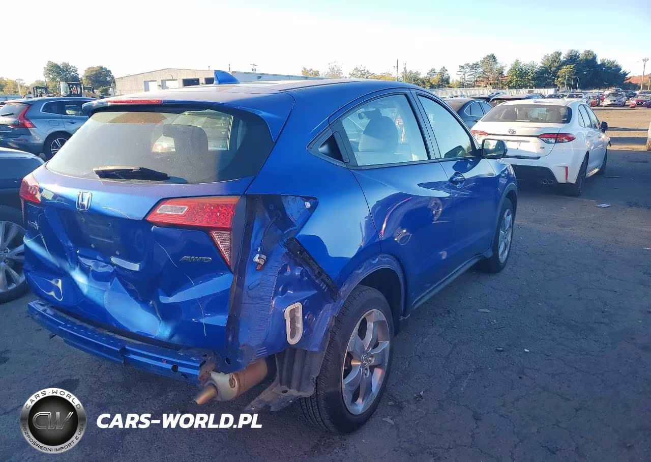 2018 Honda Hr-V Lx VIN:3CZRU6H32JG723403 - 3
