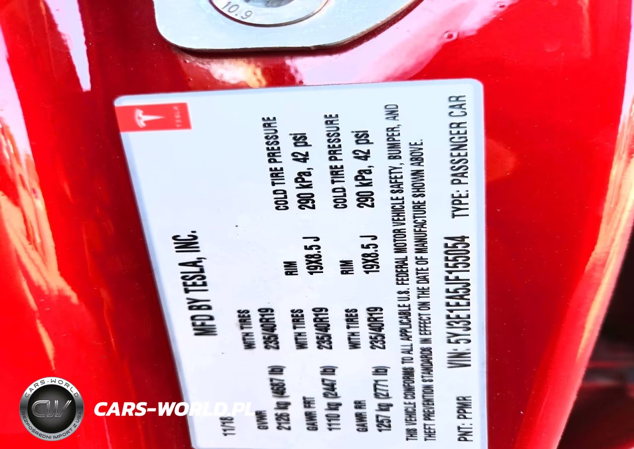 2018 Tesla Model 3 VIN:5YJ3E1EA5JF155054 - 12