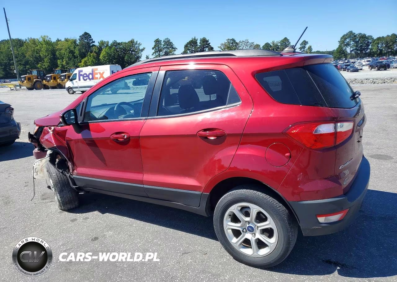 2022 Ford Ecosport Se VIN:MAJ6S3GL2NC465543 - 2