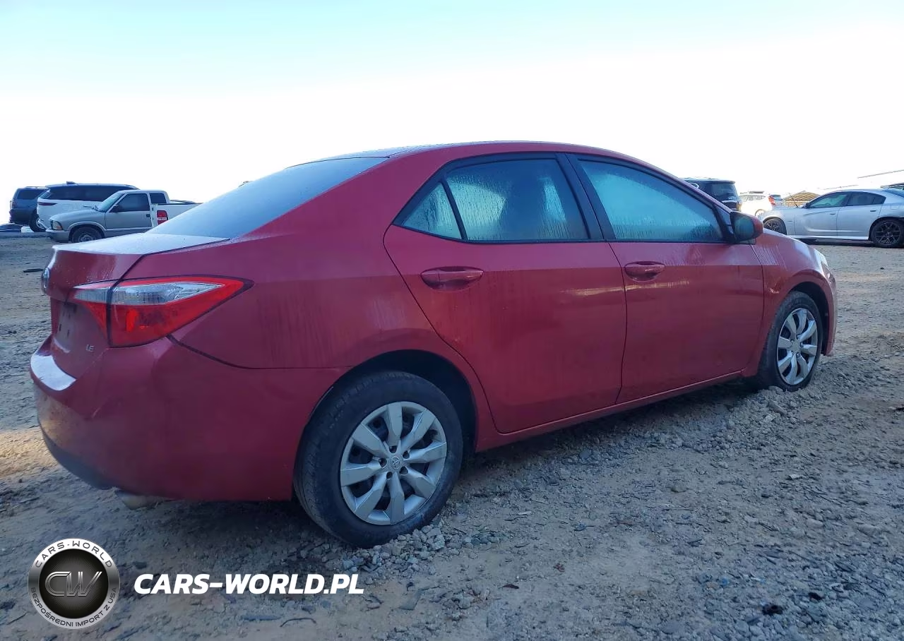 2015 Toyota Corolla Le VIN:2T1BURHE1FC322209 - 3