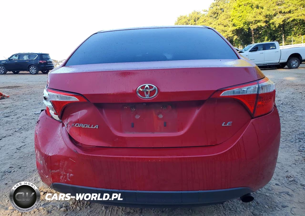 2015 Toyota Corolla Le VIN:2T1BURHE1FC322209 - 6