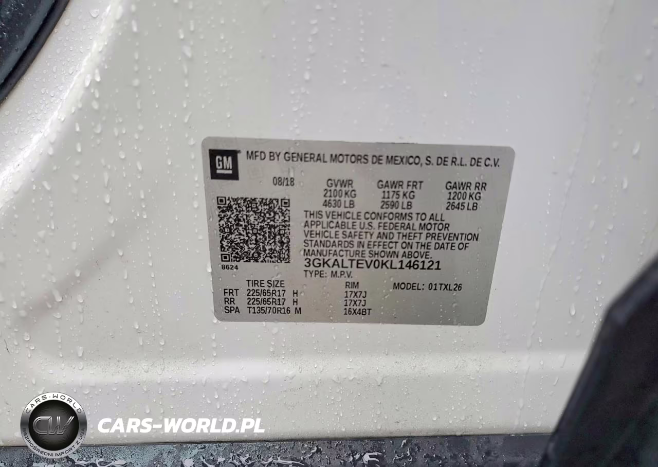 2019 GMC Terrain Sle VIN:3GKALTEV0KL146121 - 13