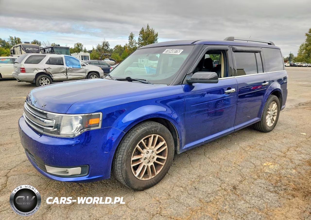 2015 Ford Flex Sel VIN:2FMGK5C80FBA09257 - 1