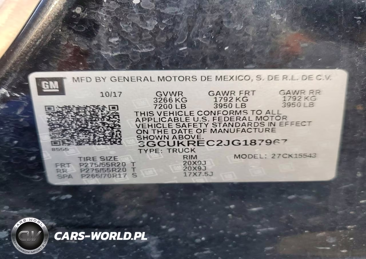 2018 Chevrolet Silverado K1500 Lt VIN:3GCUKREC2JG187967 - 12