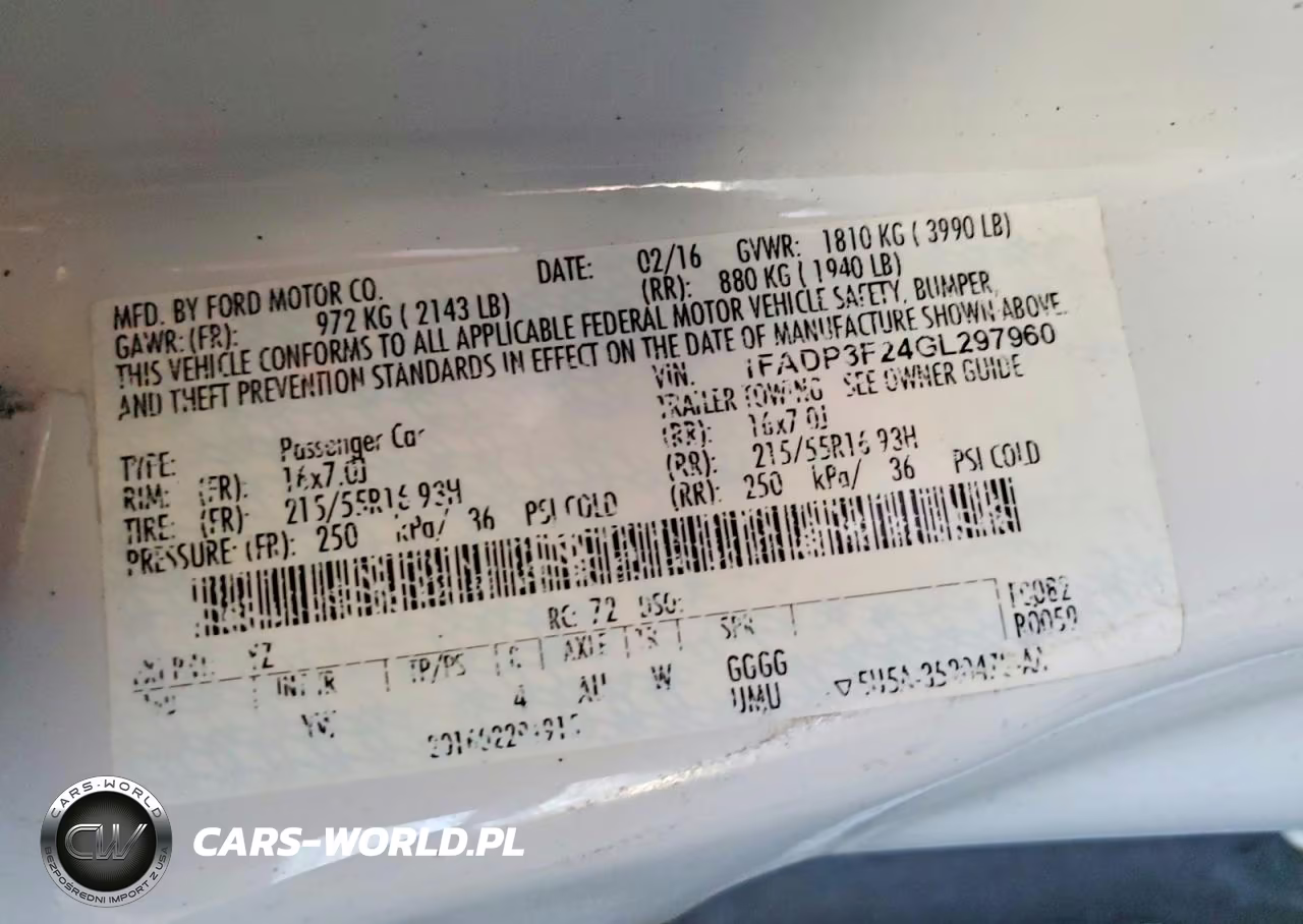 2016 Ford Focus Se VIN:1FADP3F24GL297960 - 13