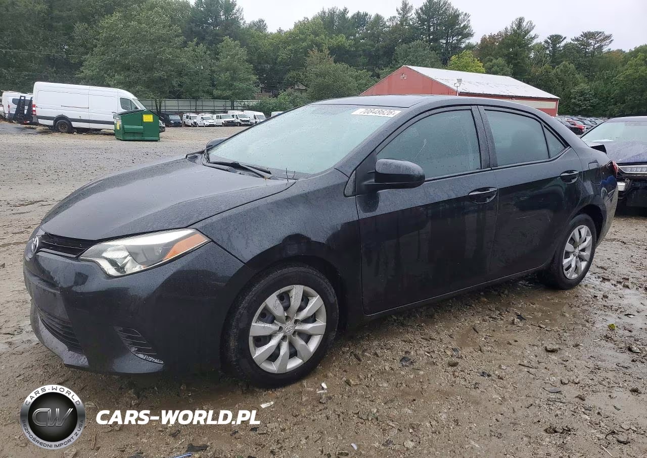 2015 Toyota Corolla Le VIN:2T1BURHE6FC335912 - 1