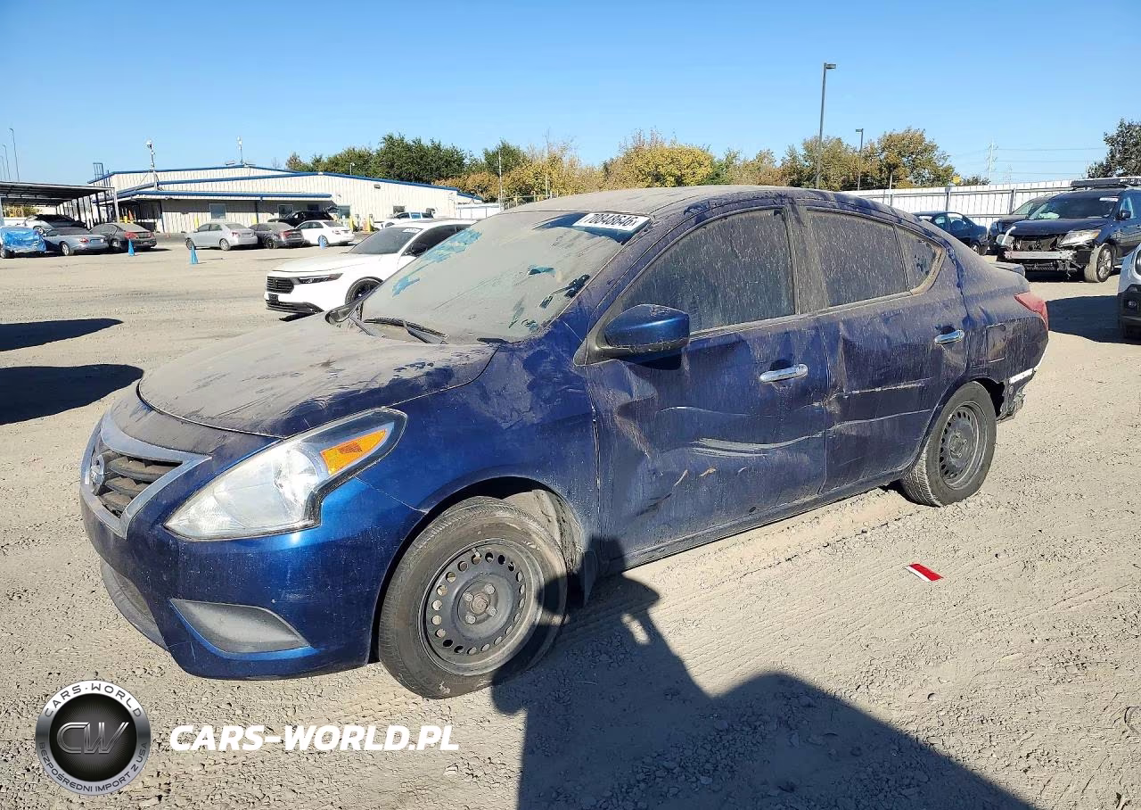 2019 Nissan Versa Sv VIN:3N1CN7AP5KL867633 - 1