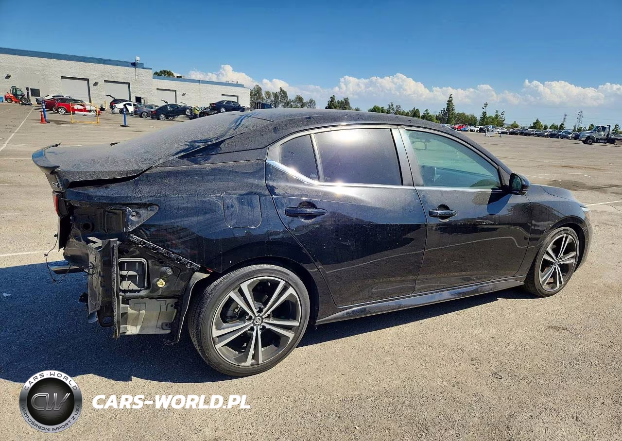 2020 Nissan Sentra Sr VIN:3N1AB8DV2LY230736 - 3