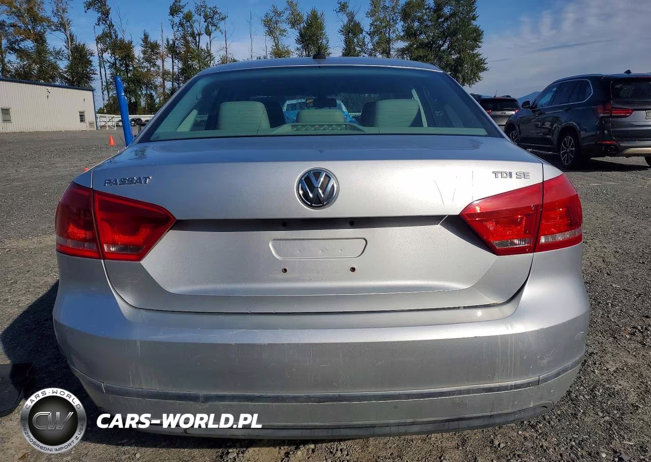2013 Volkswagen Passat Se VIN:1VWBN7A32DC043011 - 6