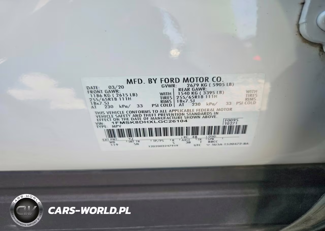 2020 Ford Explorer Xlt VIN:1FMSK8DHXLGC26104 - 13