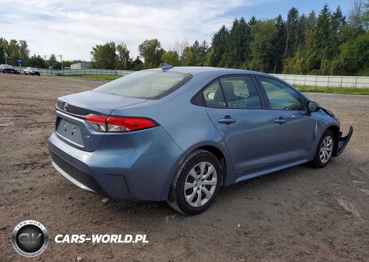 2021 Toyota Corolla Le VIN:JTDEPMAE9MJ172529 - 3