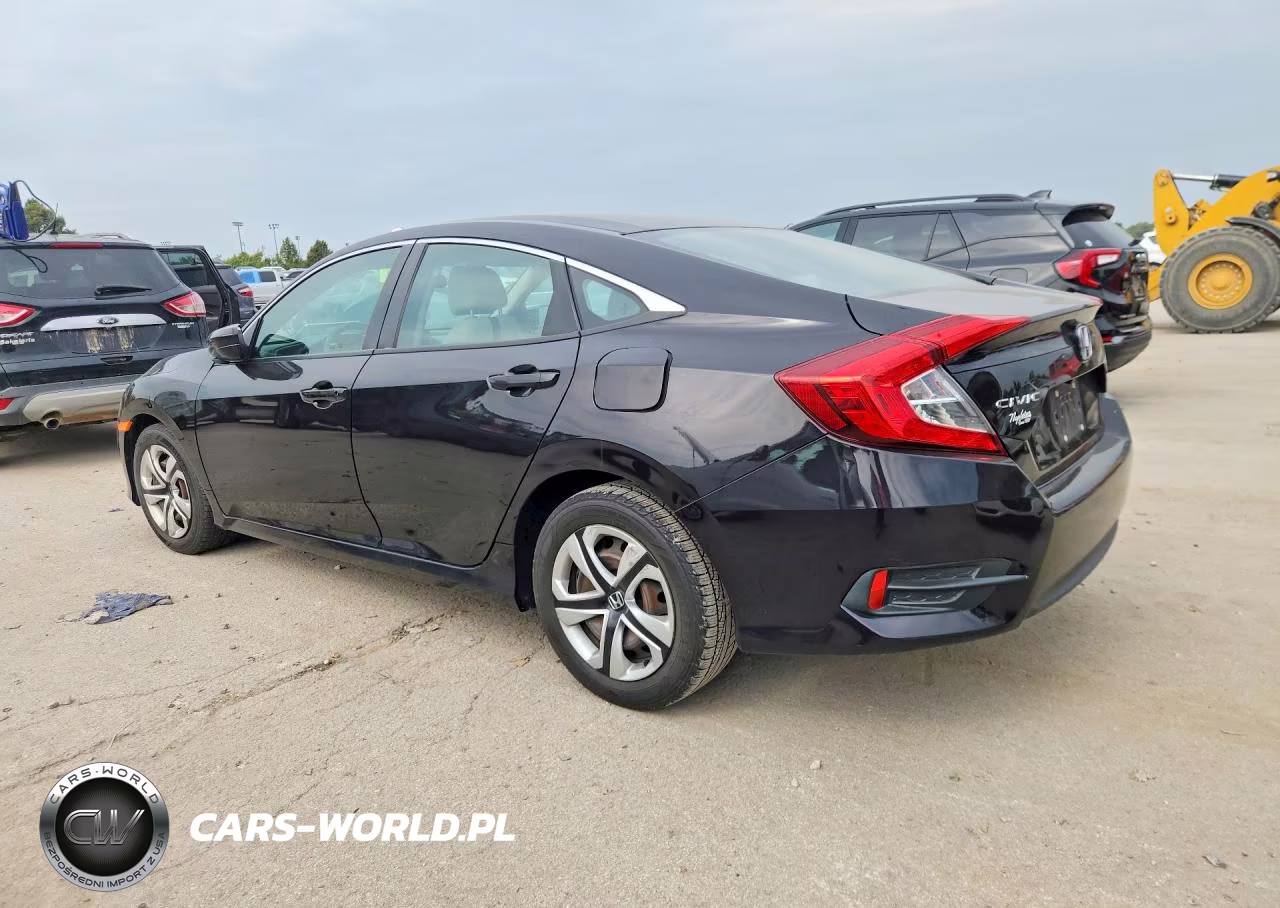 2016 Honda Civic Lx VIN:19XFC2F54GE240704 - 2