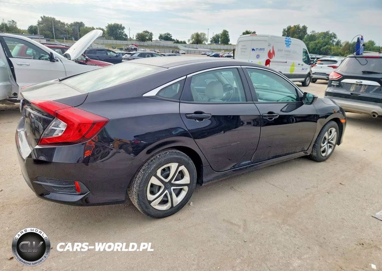 2016 Honda Civic Lx VIN:19XFC2F54GE240704 - 3