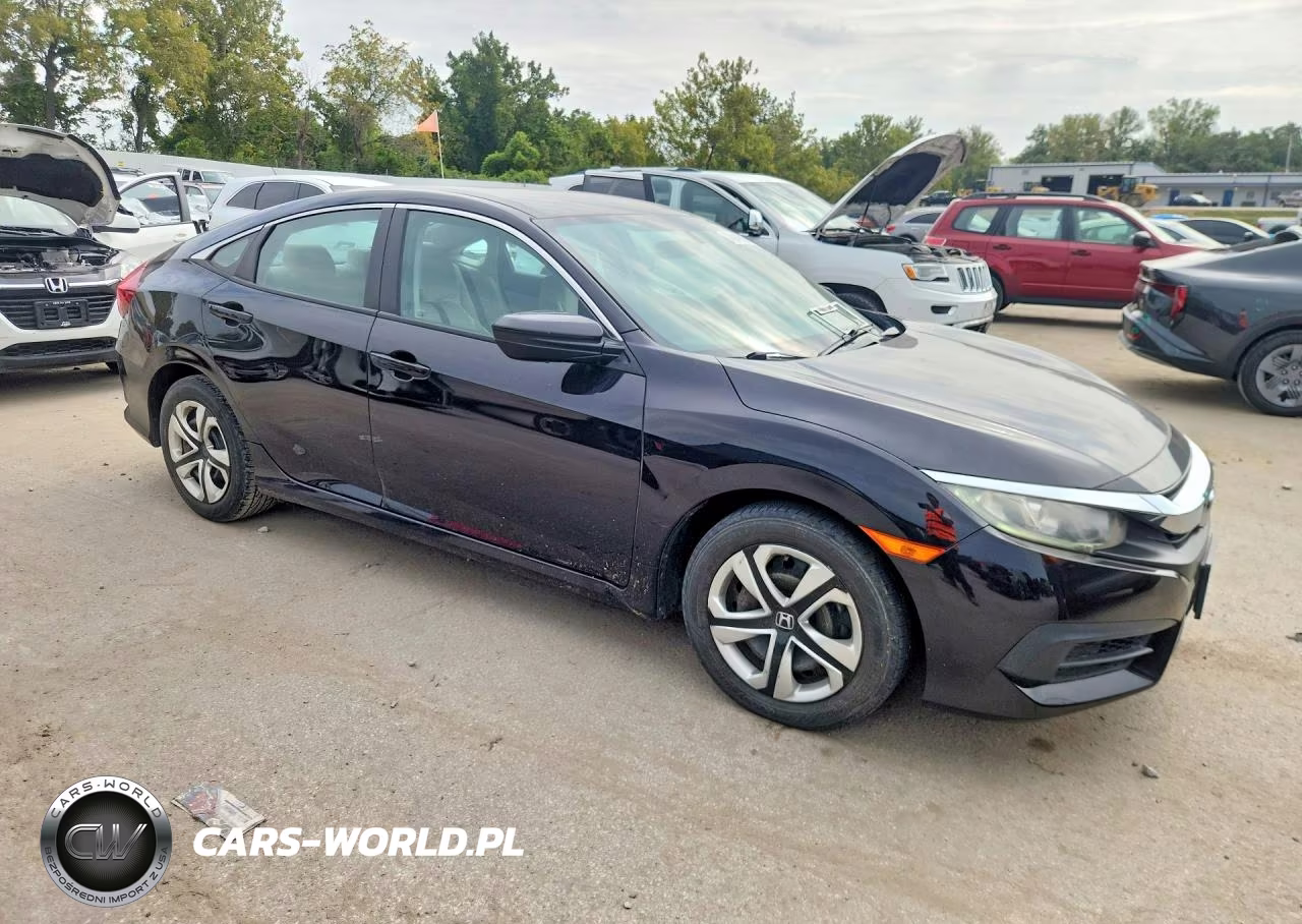 2016 Honda Civic Lx VIN:19XFC2F54GE240704 - 4