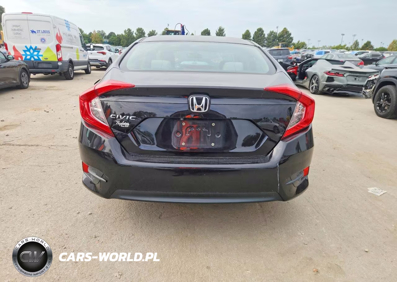 2016 Honda Civic Lx VIN:19XFC2F54GE240704 - 6