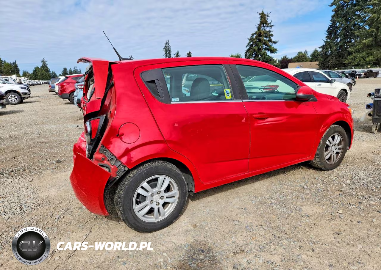 2014 Chevrolet Sonic Lt VIN:1G1JC6SB0E4124999 - 3