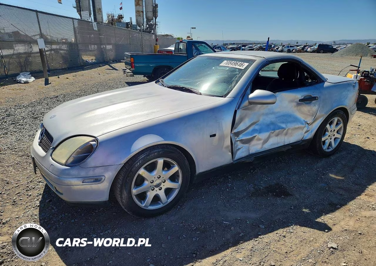1999 Mercedes-Benz Slk 230 Kompressor VIN:WDBKK47F1XF134946 - 1
