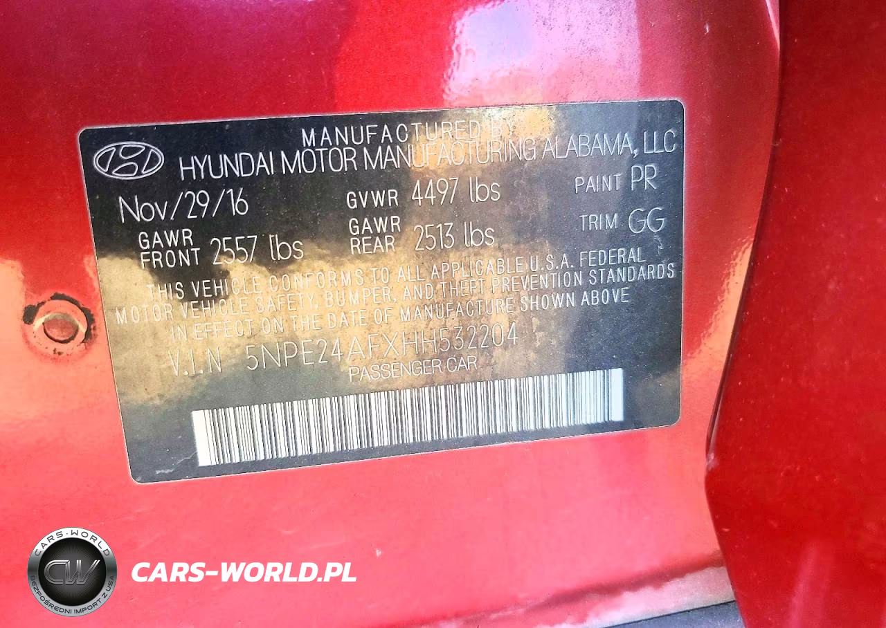 2017 Hyundai Sonata Se VIN:5NPE24AFXHH532204 - 12