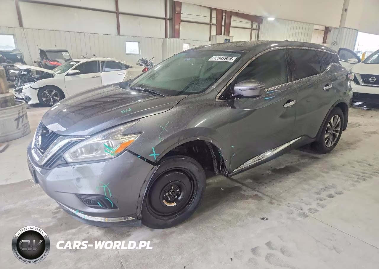 2016 Nissan Murano S VIN:5N1AZ2MGXGN165446 - 1