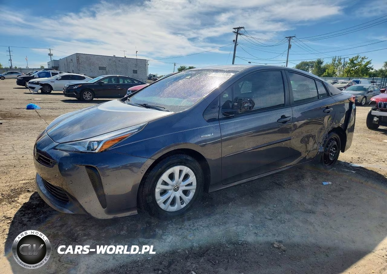 2019 Toyota Prius Le VIN:JTDKARFU6K3080720 - 1