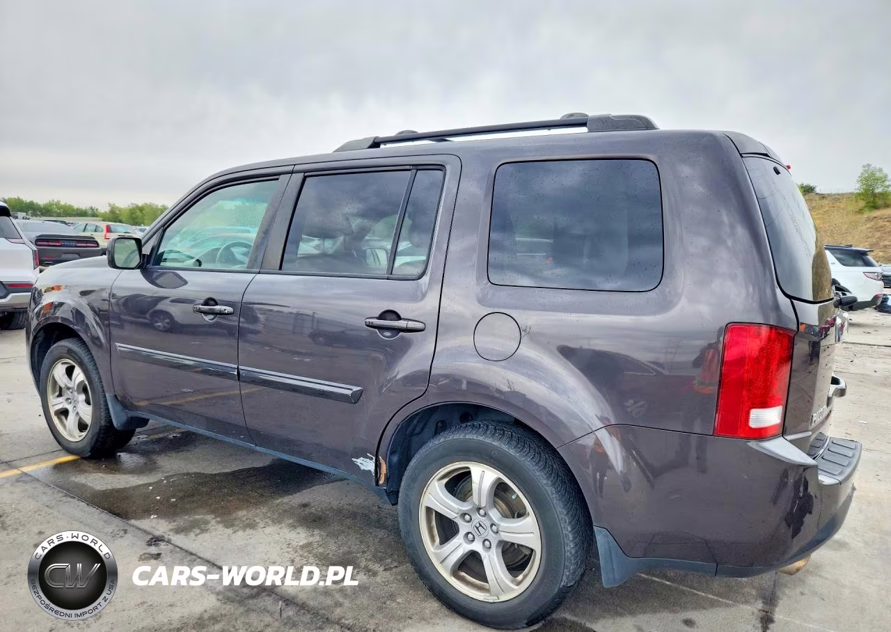 2013 Honda Pilot Exl VIN:5FNYF4H59DB016830 - 2