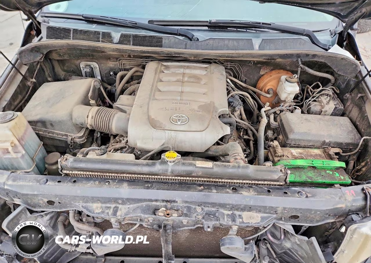 2010 Toyota Tundra Double Cab Sr5 VIN:5TFUM5F16AX007529 - 11