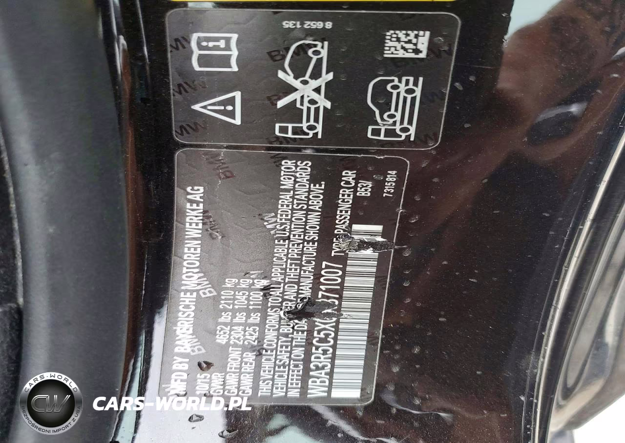 2016 BMW 435 Xi VIN:WBA3R5C5XGK371007 - 12